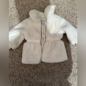 Girls Janie and jack 12-18 months coat in great condition .